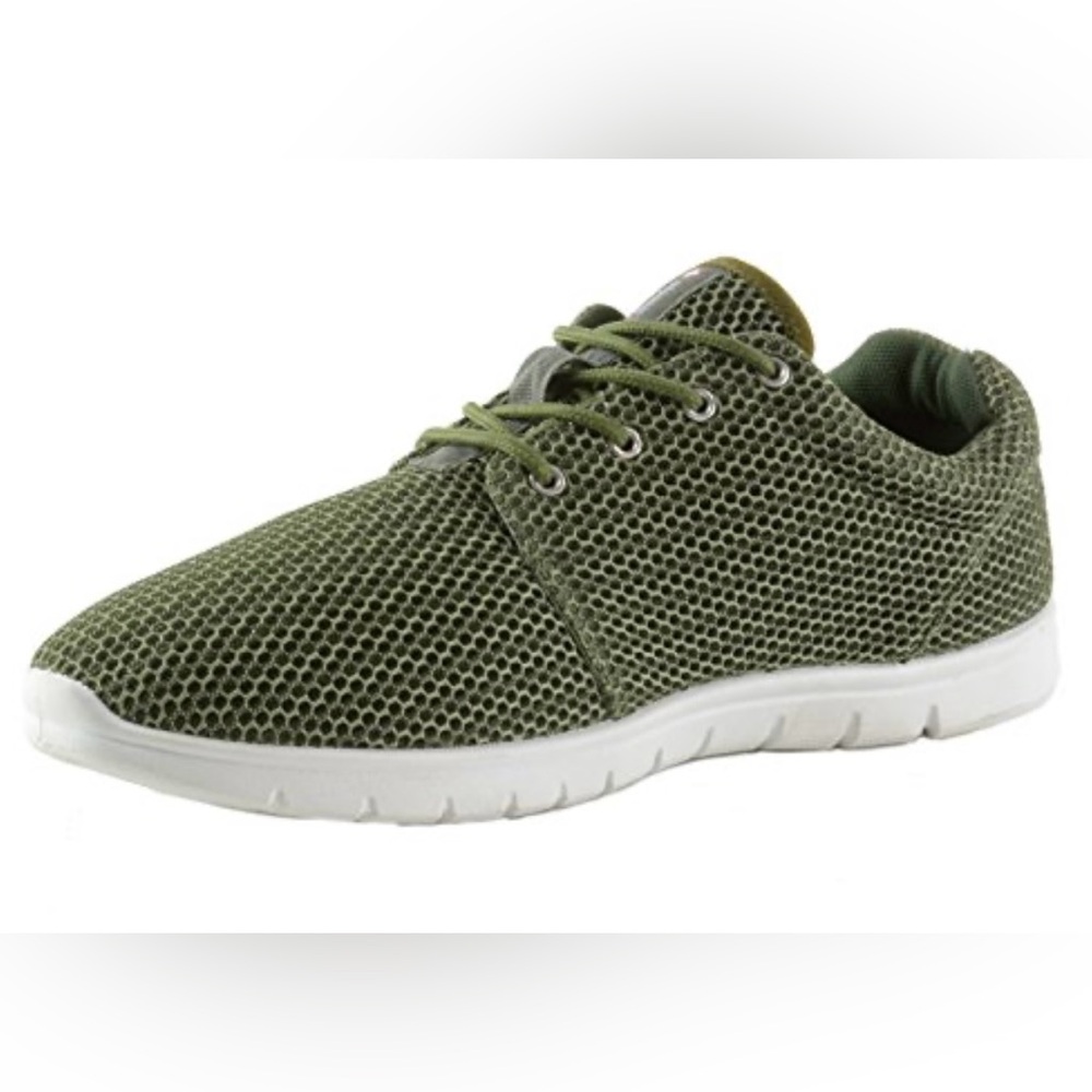 Alpine Swiss Kilian Lightweight Mesh Olive Green Unisex Sneakers